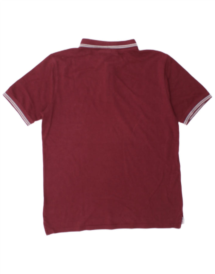 Tricou polo Fila pentru bărbați, bumbac mare maro