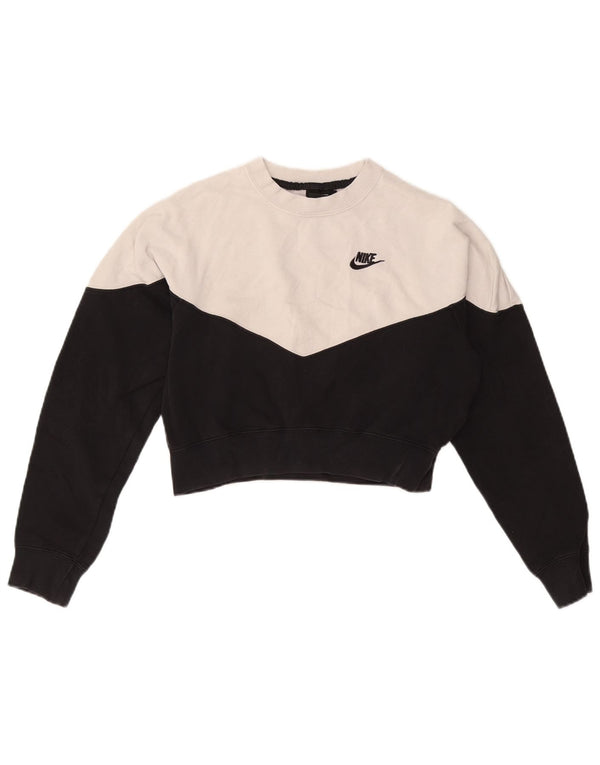 Pulover pentru damă NIKE loose fit UK 10 Sport mic negru