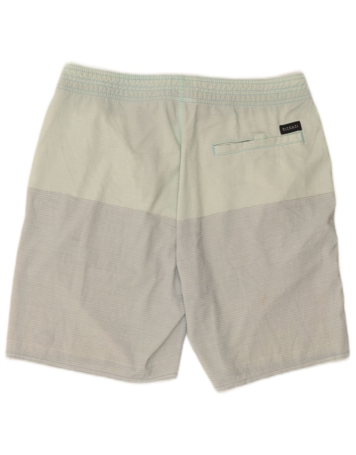 Pantaloni scurți de înot Rip Curl pentru bărbați, verde mediu, color block