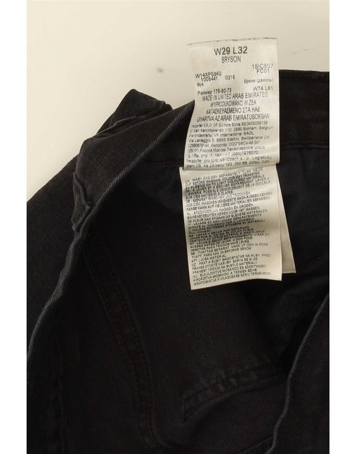 Blugi Wrangler Bryson Slim pentru femei W29 L32 bumbac negru