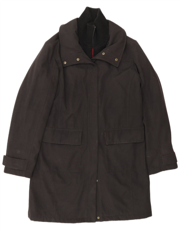 TOMMY HILFIGER Jachetă de vânt pentru femei UK 16 Poliester negru mare