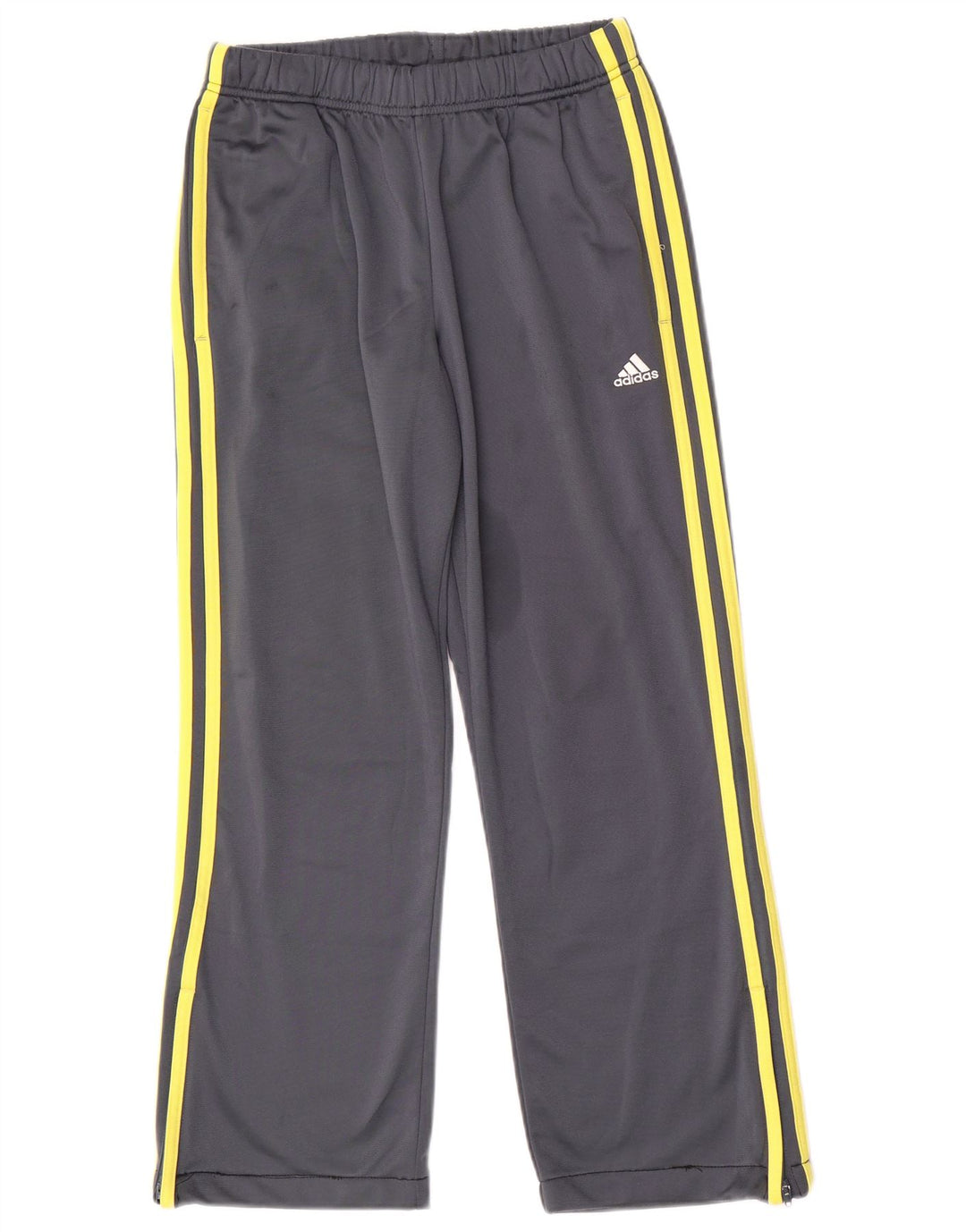 Pantaloni de trening ADIDAS pentru baieti 15-16 ani poliester gri