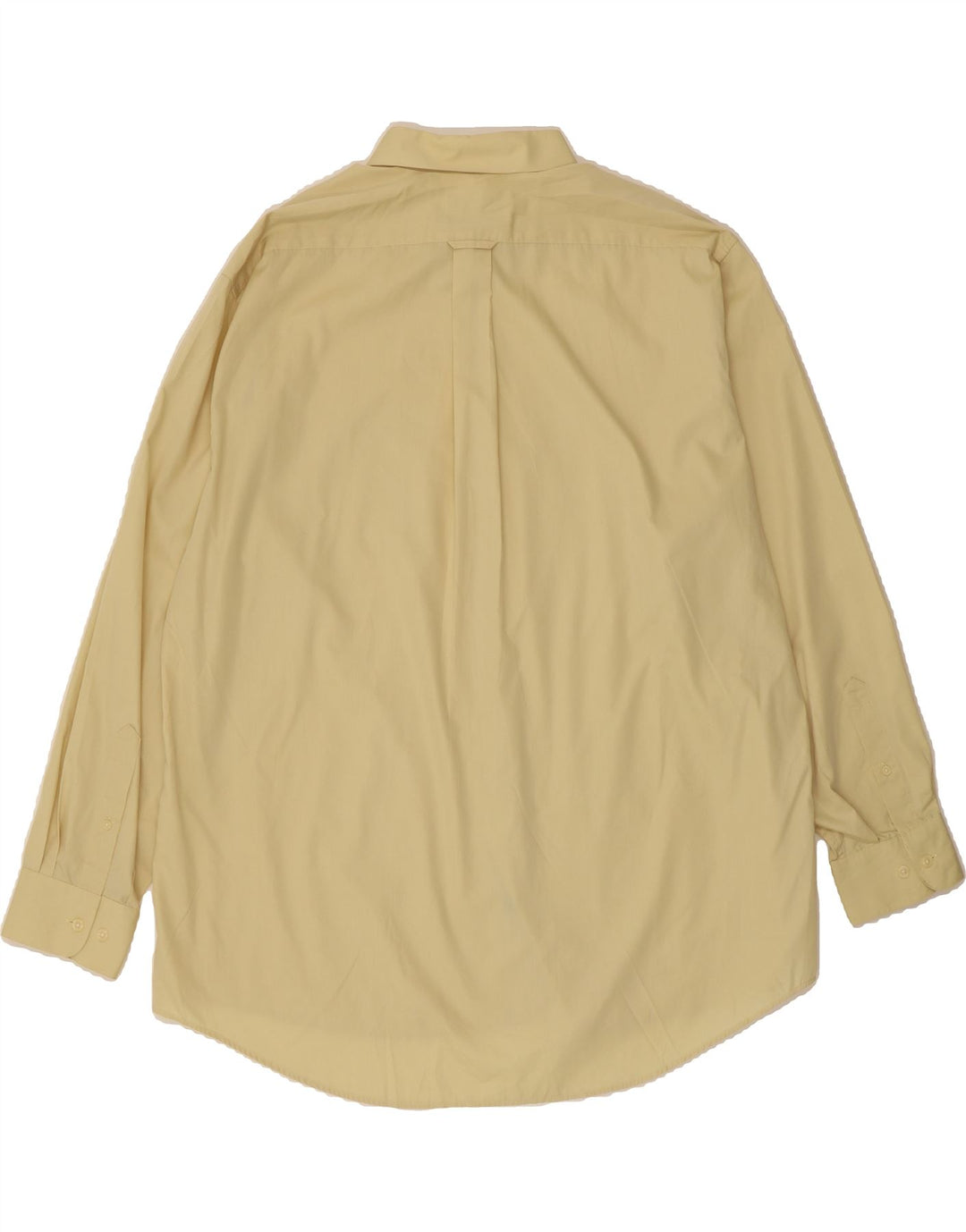 DOCKERS Mens Shirt Size 17 1/2 XL Yellow Cotton Vintage Dockers and Second-Hand Dockers from Messina Hembry 