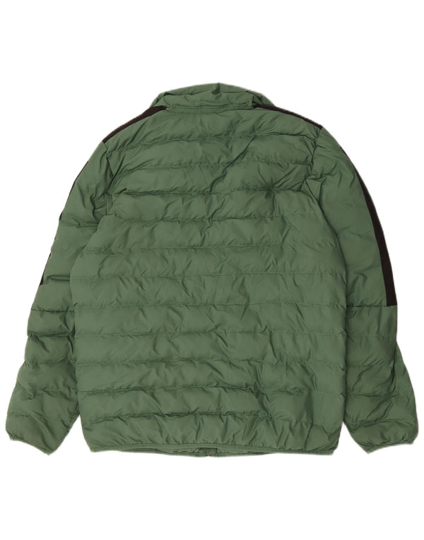 Jachetă Puma pentru bărbați UK 38 Medium Green Colorblock Poliester