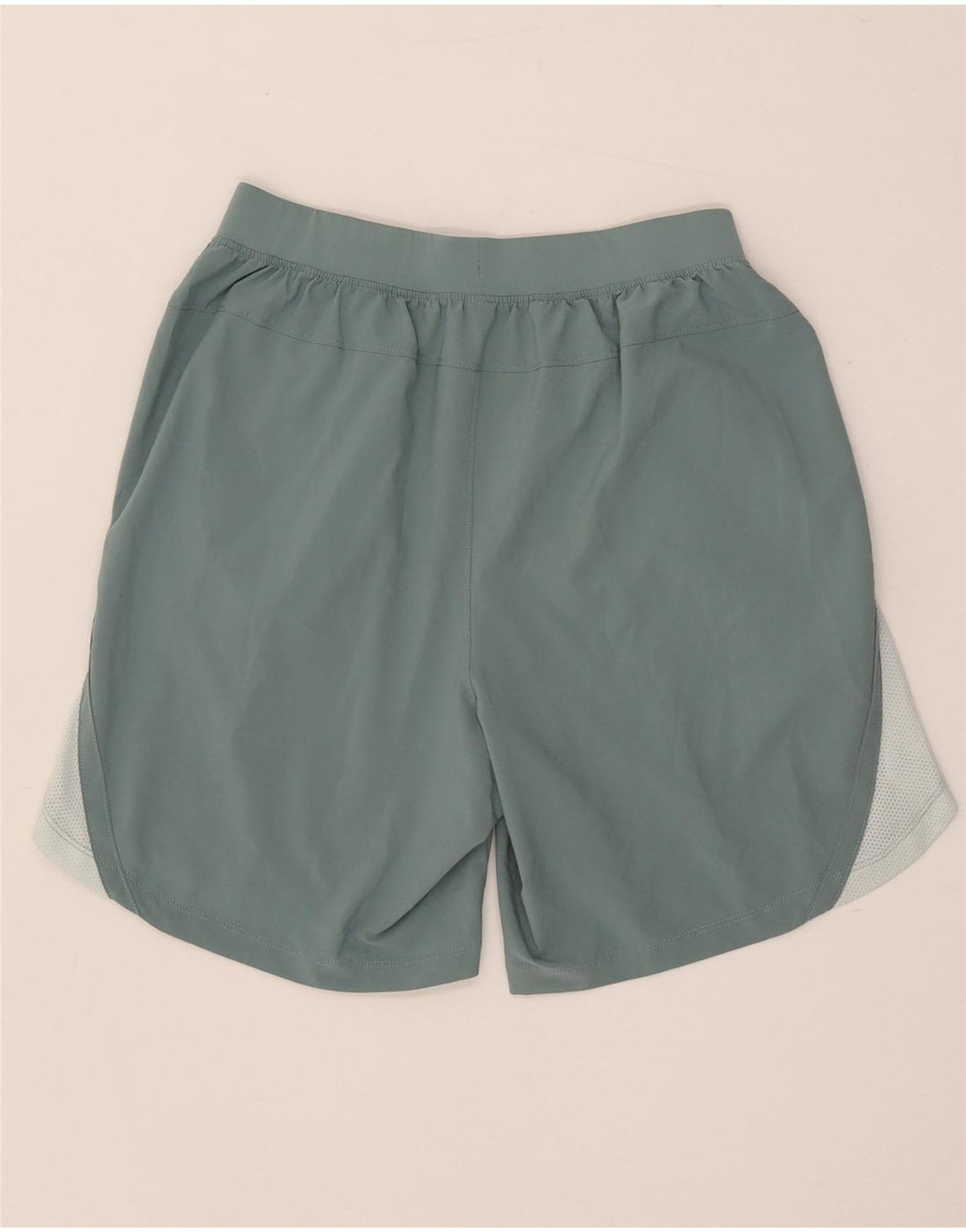 Pantaloni scurți sport grafic Under Armour pentru bărbați, verde mediu, color block