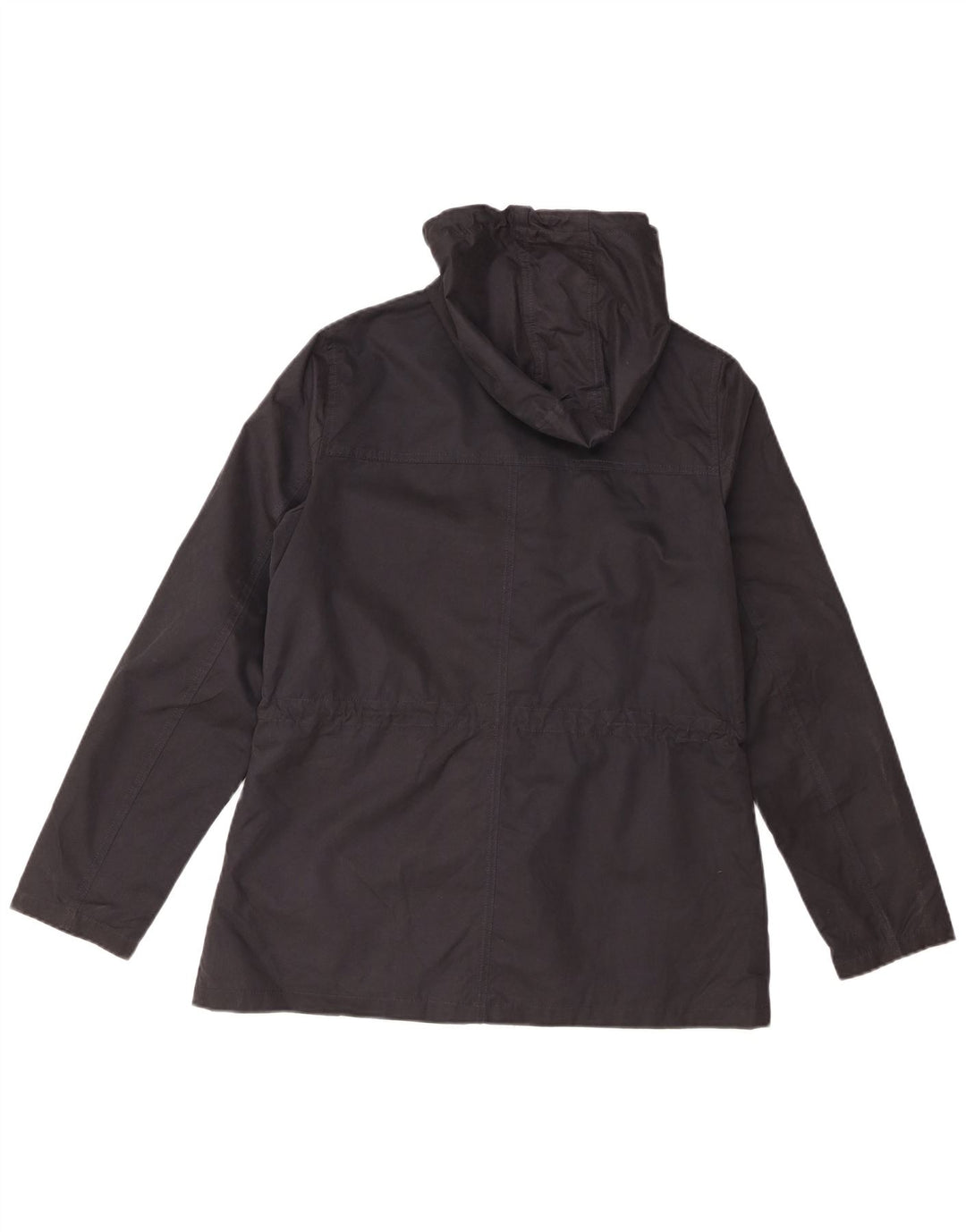 Jachetă de ploaie cu glugă pentru femei Fat Face UK 12 Medium Bleumarin Poliester