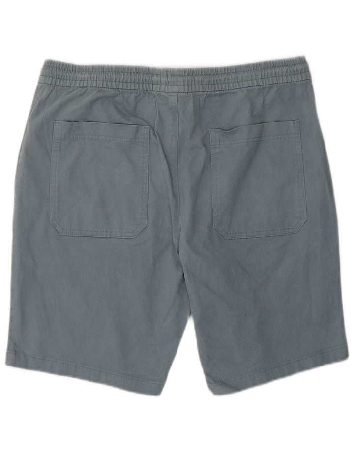 Pantaloni scurți chino pentru bărbați Marks & Spencer W34, mare, albastru, bumbac