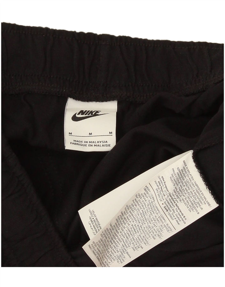 Pantaloni scurți sport Nike pentru bărbați, bumbac mediu negru