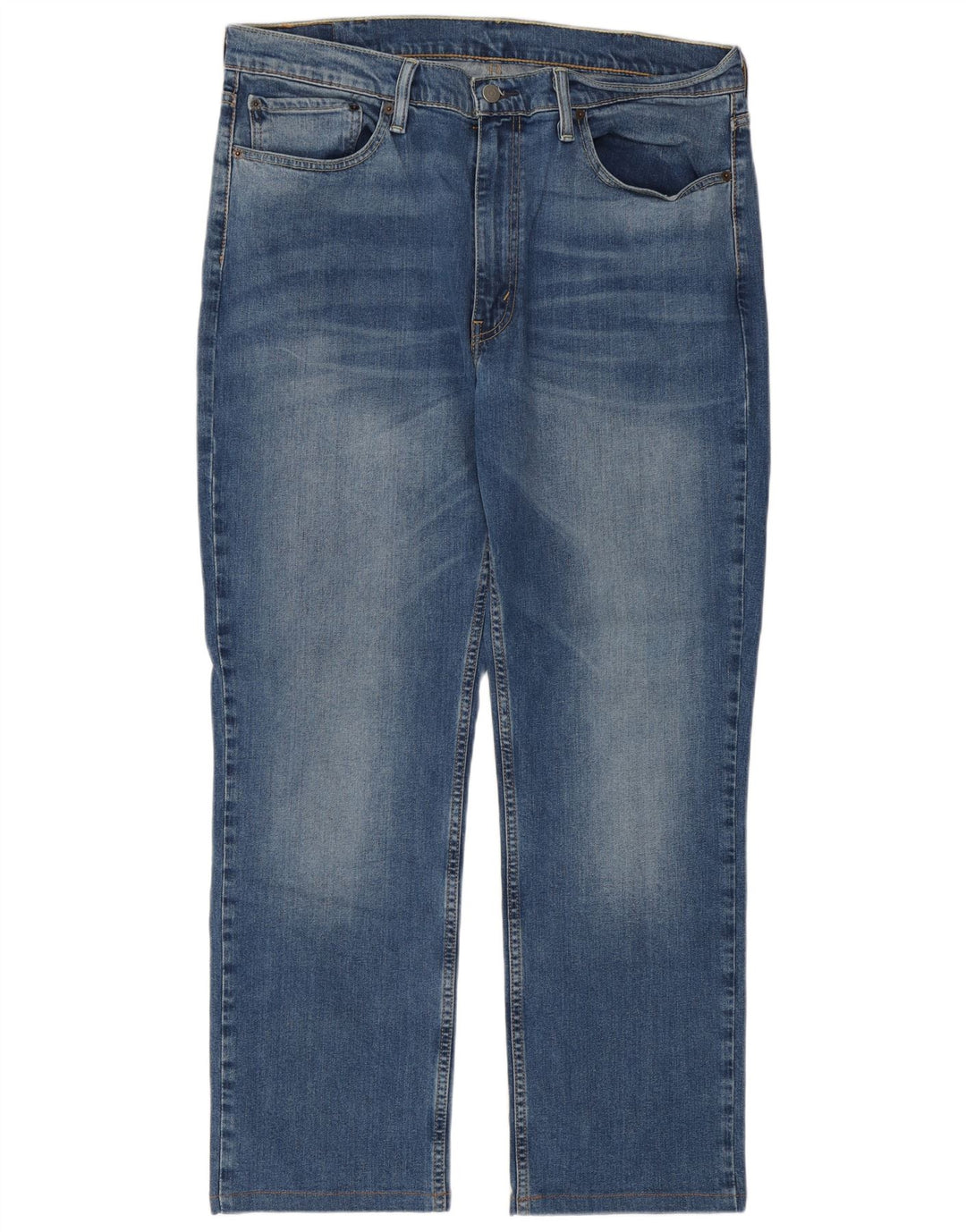 Blugi drepti pentru bărbați Levi's 514 W38 L32 Bumbac albastru