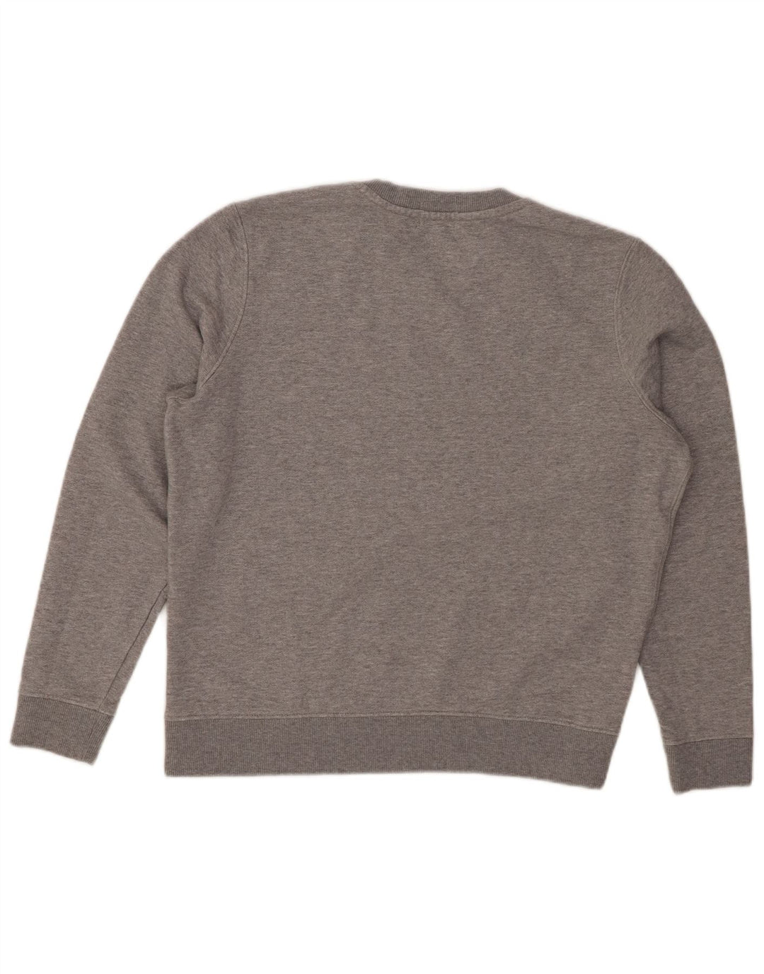 SUPERDRY Pulover supradimensionat pentru femei UK 12 Bumbac gri mediu