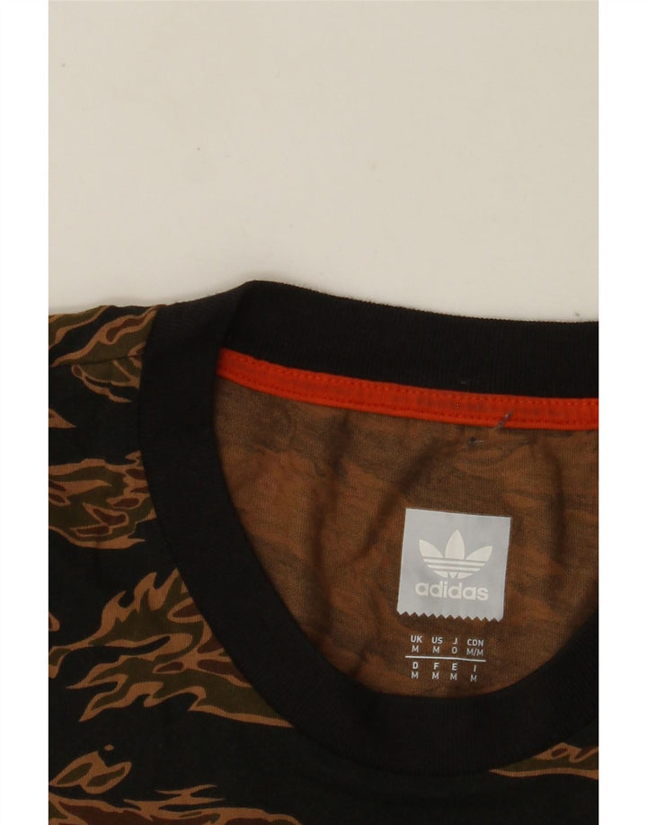 Tricou pentru bărbați ADIDAS Top Maro Mediu Camuflaj