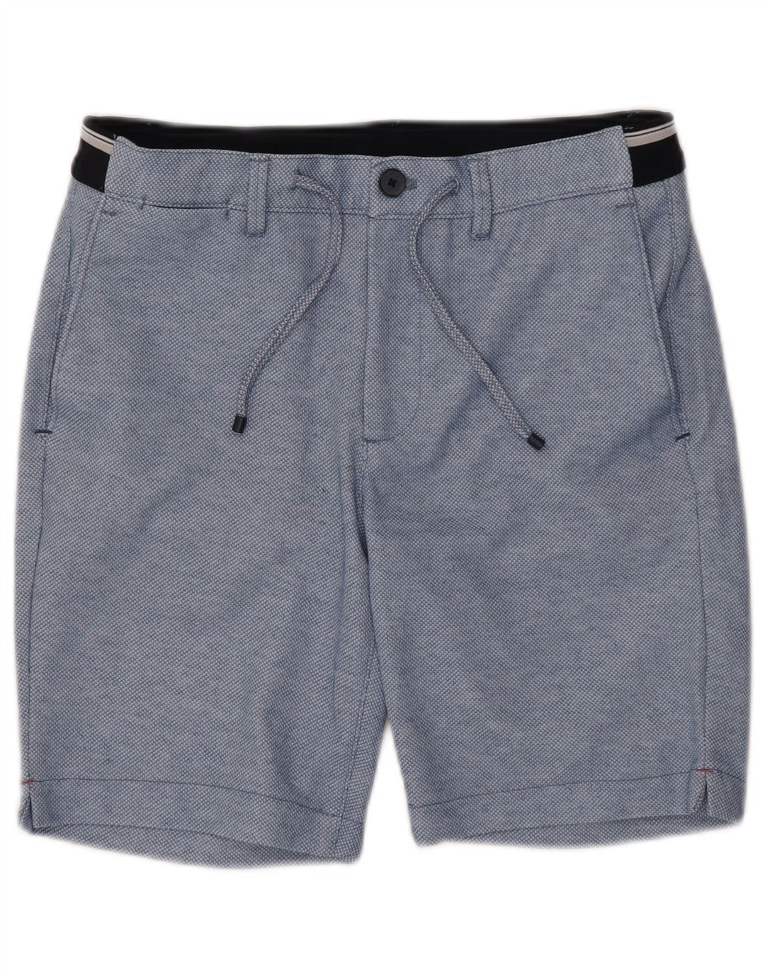 Pantaloni scurți chino pentru bărbați Zara Mici W30 Poliester albastru