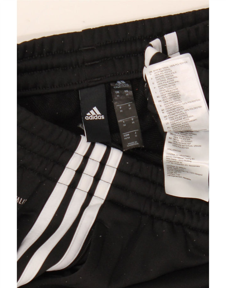 Pantaloni de trening Adidas Climalite pentru bărbați, poliester mediu negru