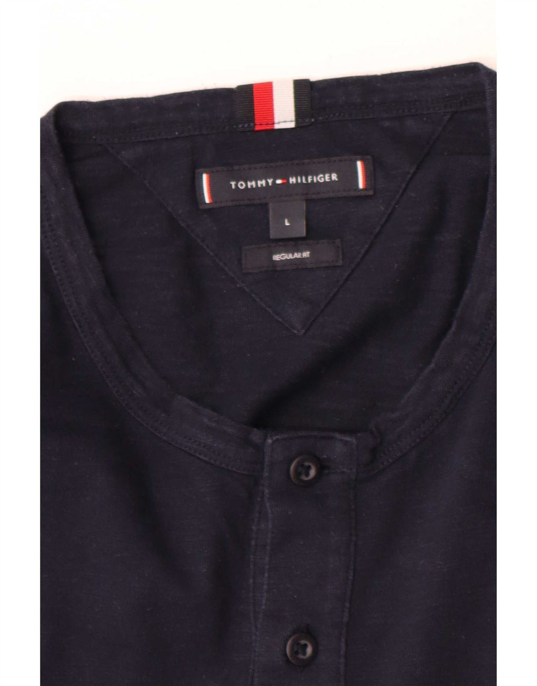 Top cu mânecă lungă pentru bărbați Tommy Hilfiger, cu croială normală, mare, bleumarin
