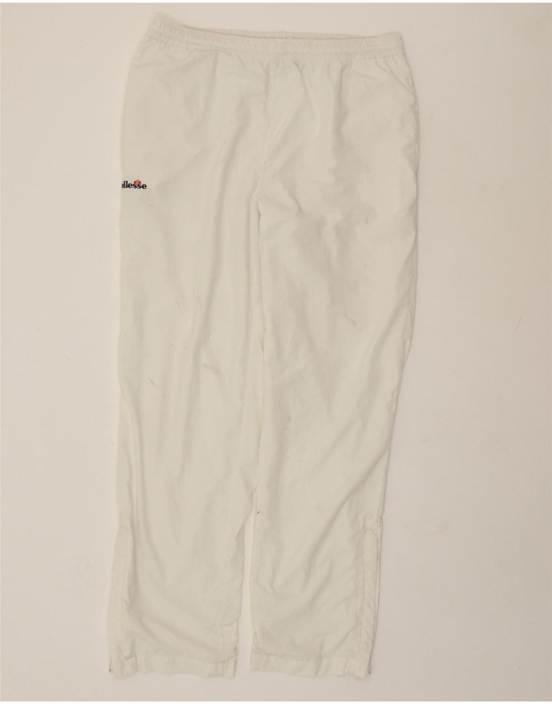 Pantaloni de trening ELLESSE pentru bărbați IT 52 XL Poliester alb