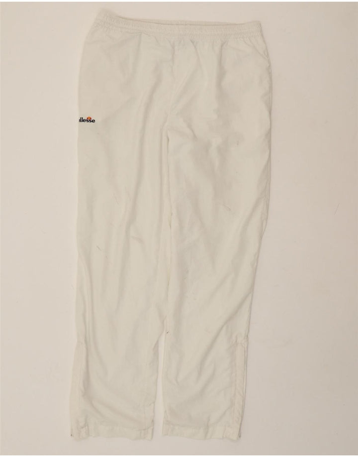 Pantaloni de trening ELLESSE pentru bărbați IT 52 XL Poliester alb