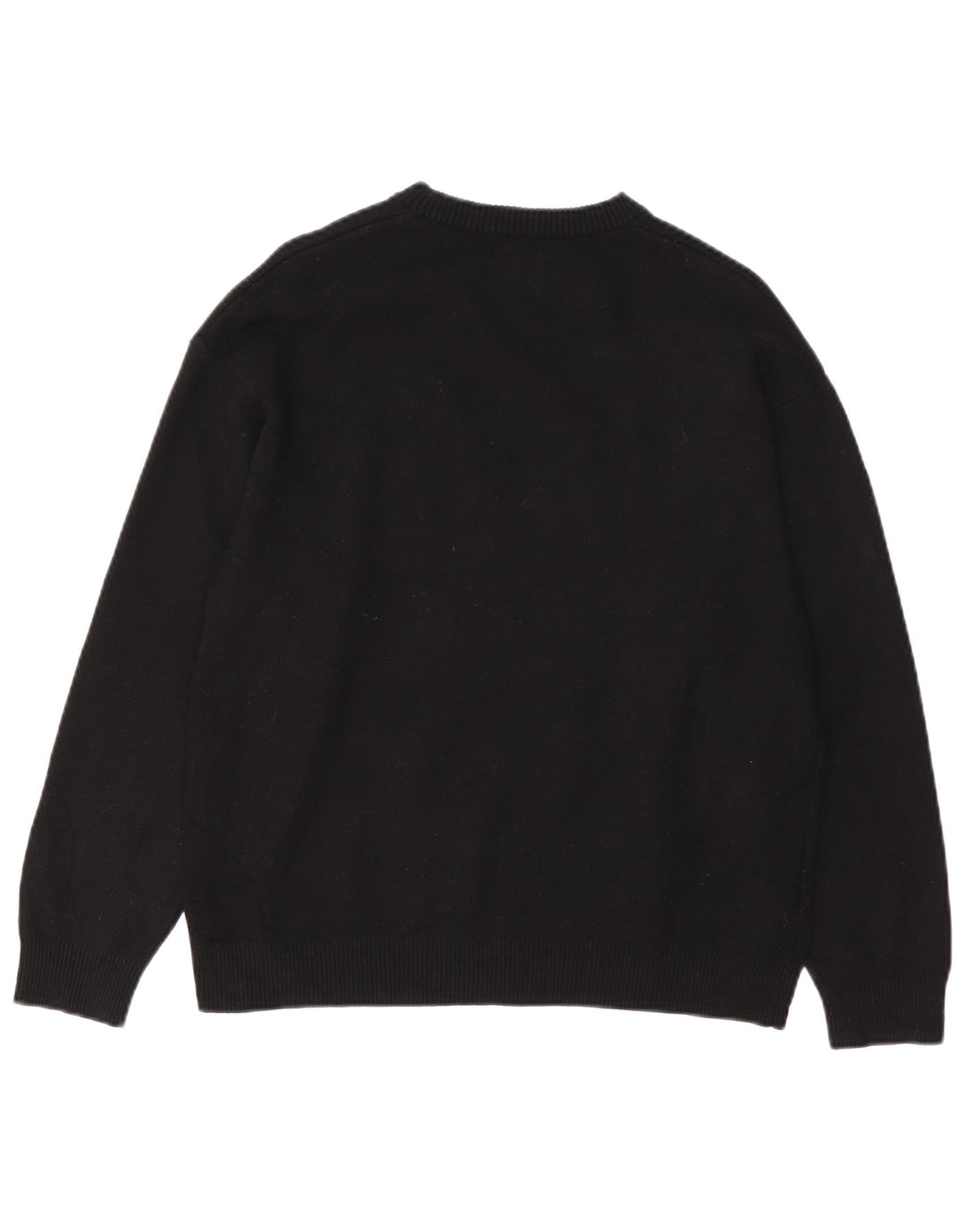 Pulover pentru femei Zara, cu gâtul turn, UK 14 Medium Black Viscose
