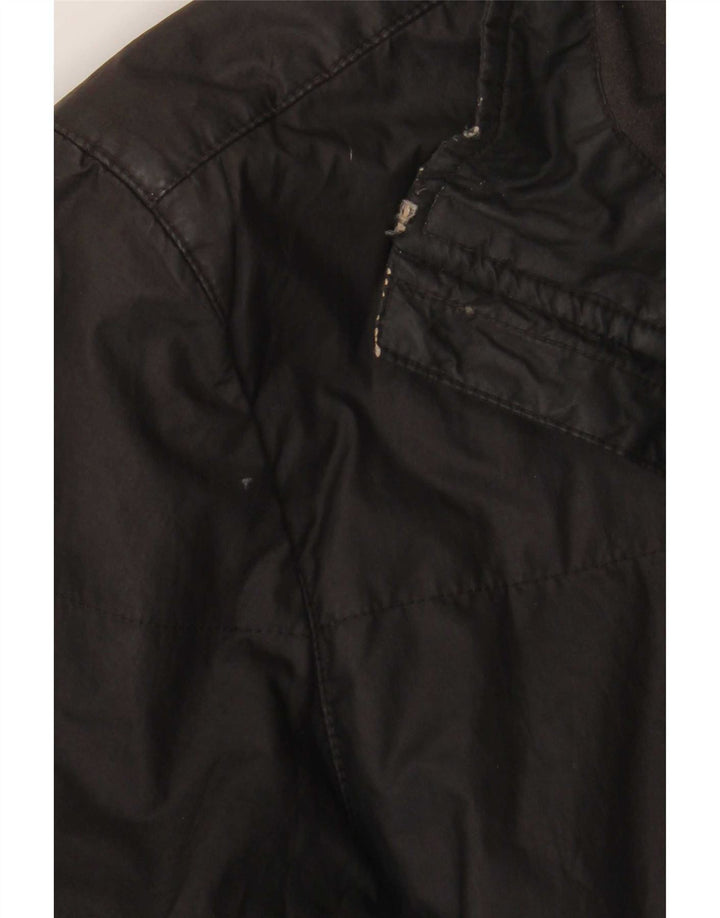 The North Face Mens Liner Bomber Jacket UK 40 Large Black Poliester