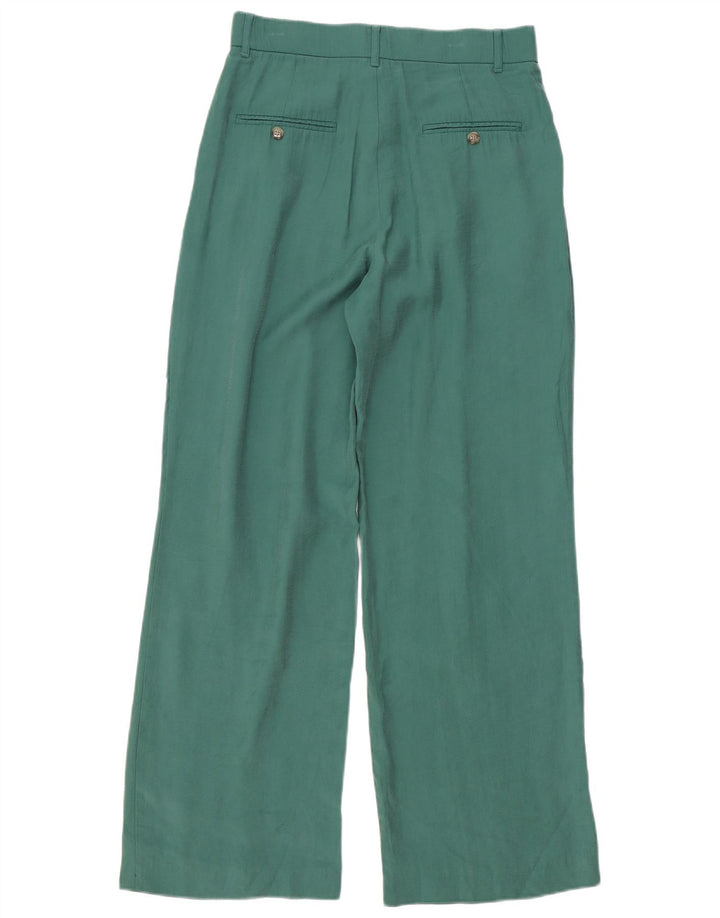 Pantaloni chino pentru femei Zara Medium L28 L32 Verde Modal