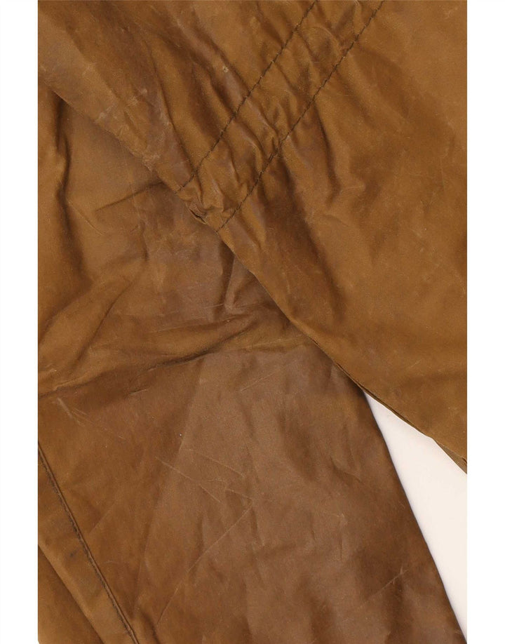 Jachetă pentru femei Barbour din bumbac cerat cu glugă UK 14 Maro mare