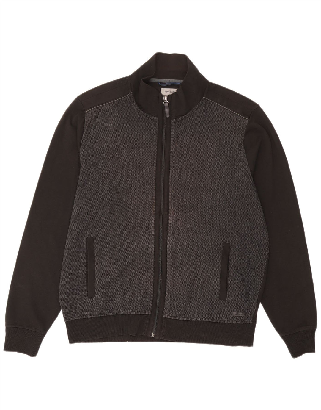Jachetă de trening pentru bărbați Pierre Cardin, 2XL, bumbac color bloc, gri
