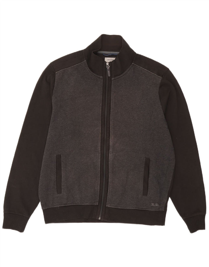 Jachetă de trening pentru bărbați Pierre Cardin, 2XL, bumbac color bloc, gri