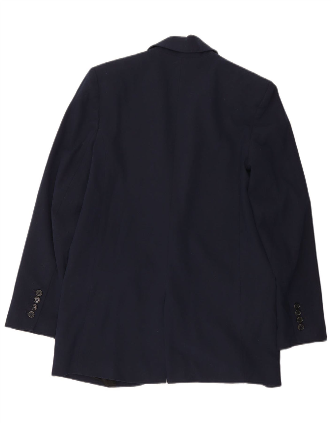 Sacou blazer pentru femei Zara cu 1 nasture UK 6 XS Poliester bleumarin