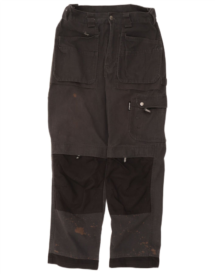 Pantaloni cargo drepti pentru bărbați Dickies L30 L28 Gri poliester color bloc