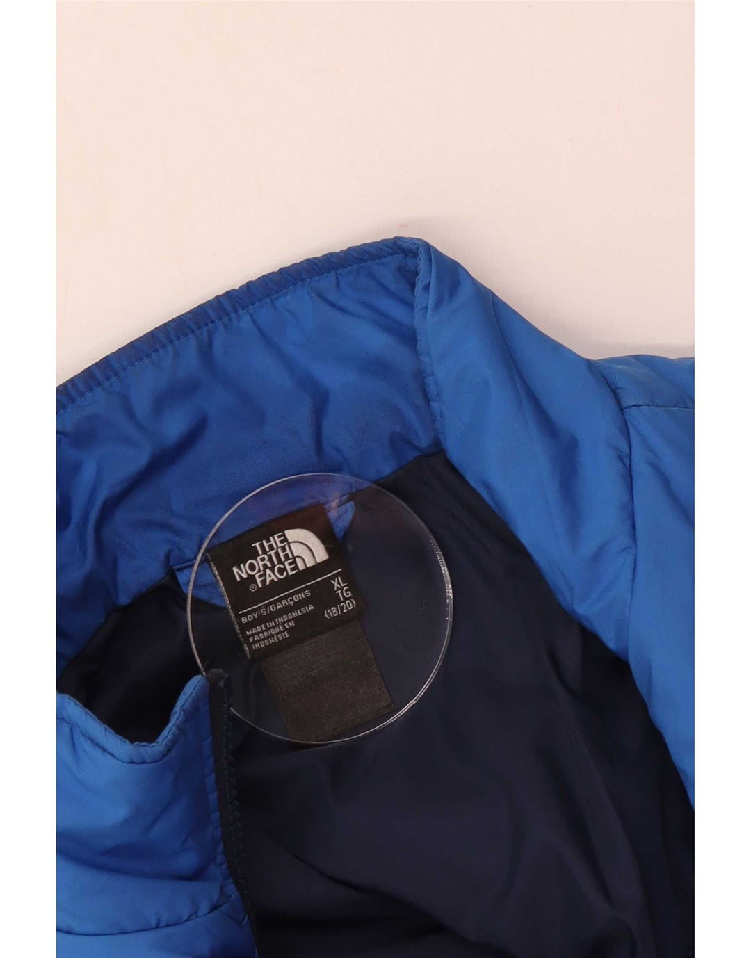 Jachetă căptușită pentru băieți The North Face 15-16 ani XL poliester albastru