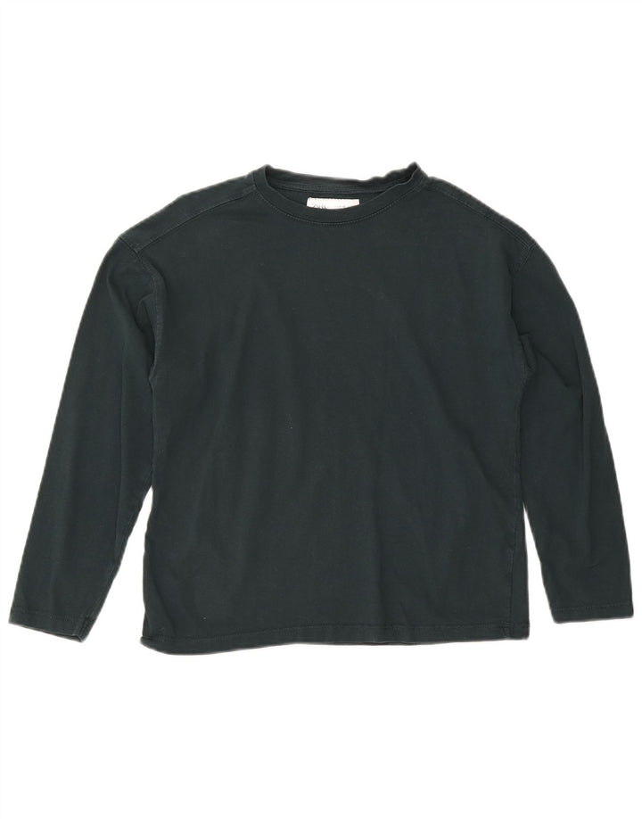 ZARA Boys Top Long Sleeve 9-10 Years Green
