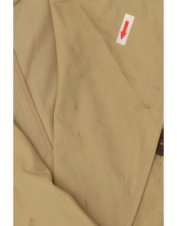 Trench supradimensionat pentru femei Zara UK 6 XS poliester bej