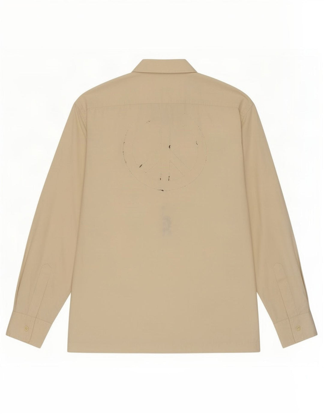 Cămașă grafică pentru bărbați Paul Smith, bumbac floral alb mediu