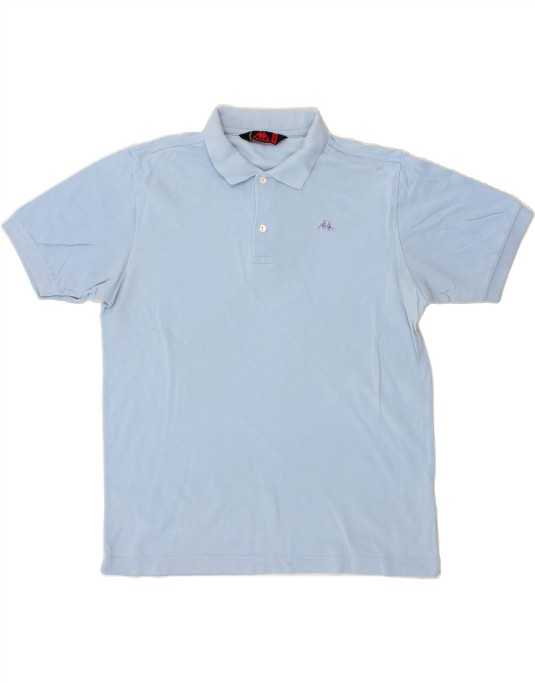 KAPPA Mens Polo Shirt Medium Blue Cotton Vintage Kappa and Second-Hand Kappa from Messina Hembry 