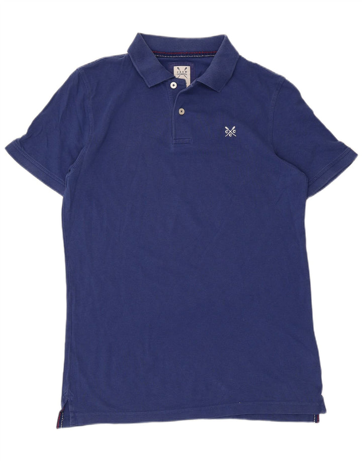 Crew Clothing Tricou polo pentru bărbați Bumbac albastru mediu