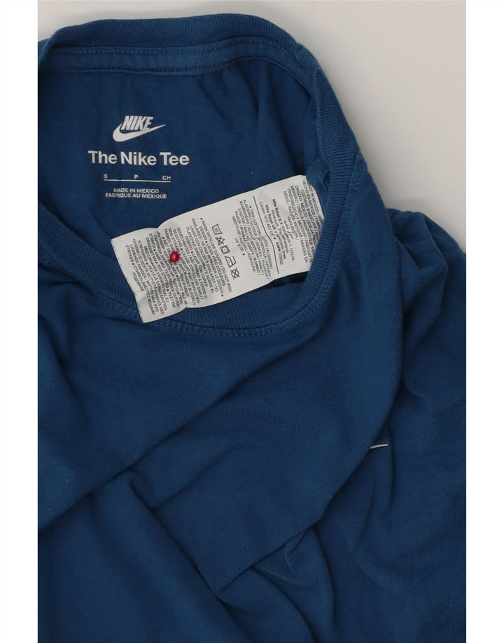 Tricou pentru bărbați Nike Top mic, albastru, bumbac