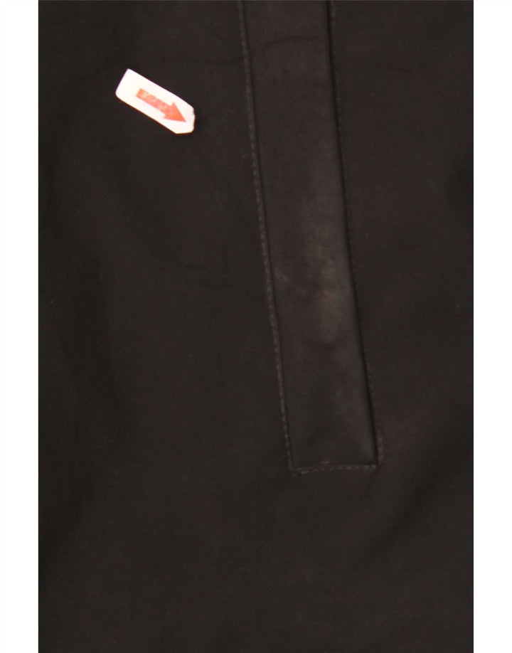 Blauer Blauer pentru bărbați cu glugă căptușită UK 44 2XL poliester negru