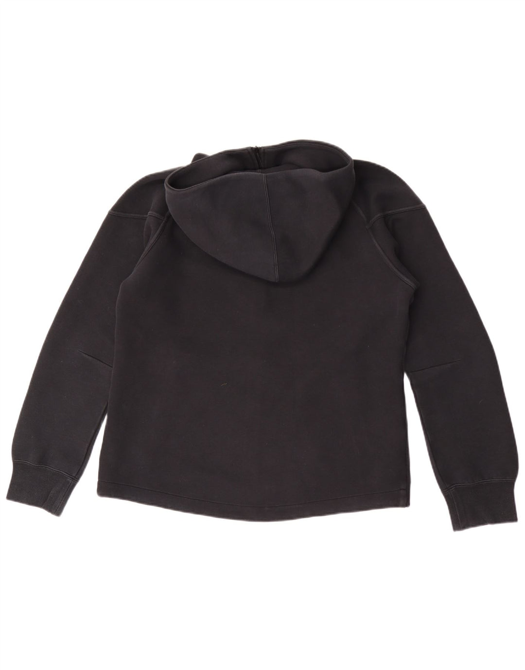 Pulover Nike pentru bărbați, cu fermoar, bumbac mediu negru