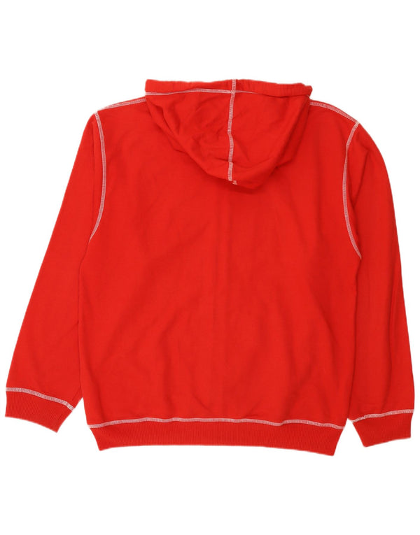 Pulover Puma Graphic Zip pentru bărbați, bumbac XL, roșu
