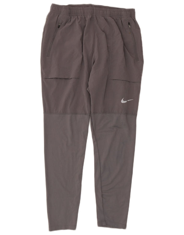Pantaloni de trening Nike Dri Fit pentru bărbați, mari, gri, poliester