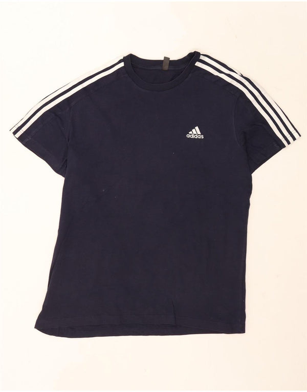 Tricou pentru bărbați Adidas Top XL Bumbac bleumarin