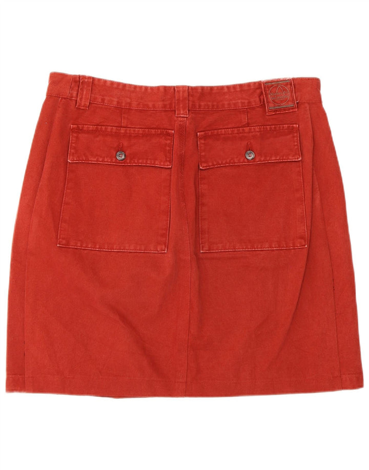 Fusta mini pentru femei Murphy & Nye W32 bumbac roșu mare