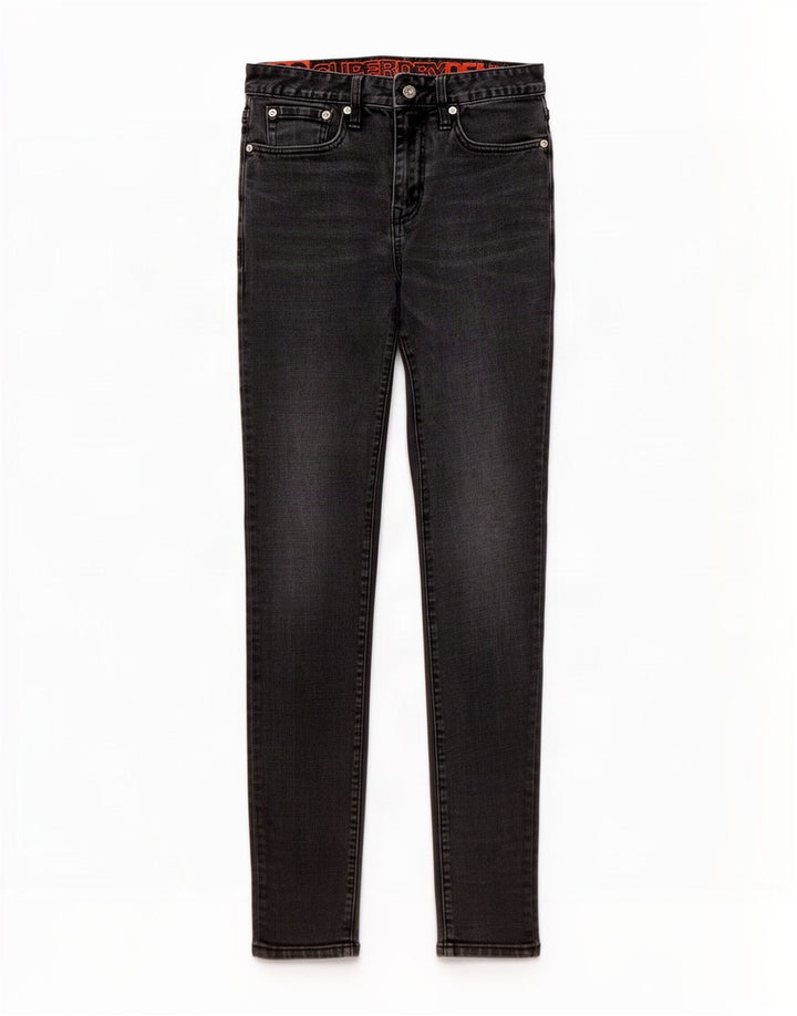 Blugi skinny pentru femei Superdry W28 L34 gri