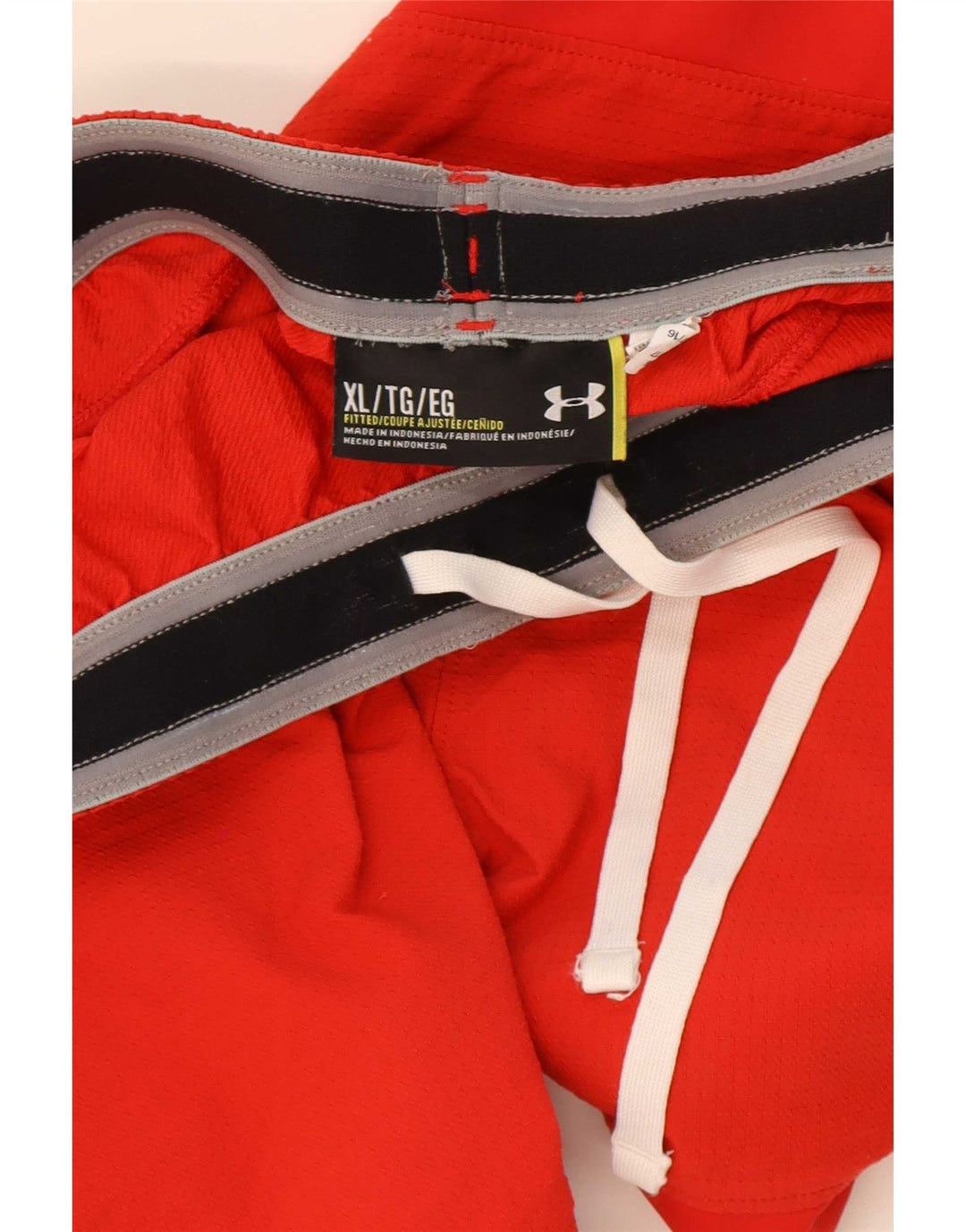 Pantaloni scurți sport Under Armour pentru bărbați, cu model abstract, XL, roșu