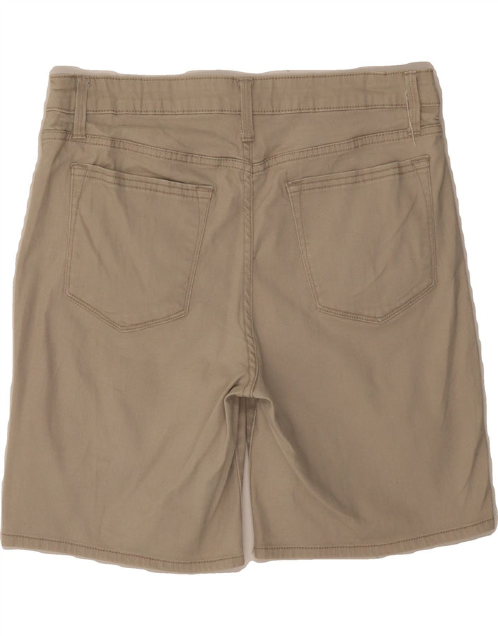 LEE Womens Riders Mid Rise Casual Shorts W32 Medium Beige Vintage Lee and Second-Hand Lee from Messina Hembry 