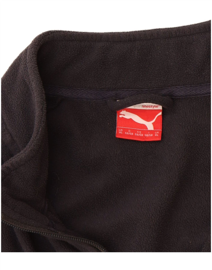 Jachetă puma pentru bărbați fleece UK 42 XL bleumarin