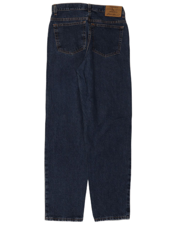 EDDIE BAUER Blugi conici pentru femei US 8 Medium W28 L31 Bleumarin Bumbac