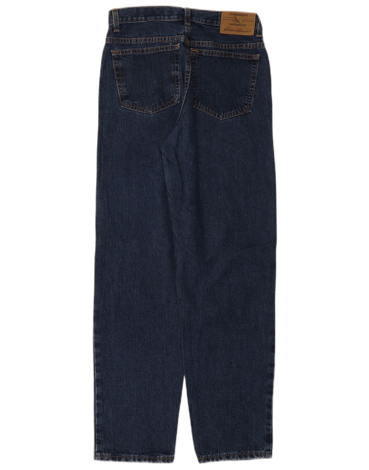 EDDIE BAUER Blugi conici pentru femei US 8 Medium W28 L31 Bleumarin Bumbac