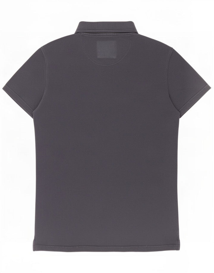 Tricou polo pentru bărbați Weird Fish Bumbac bleumarin mic