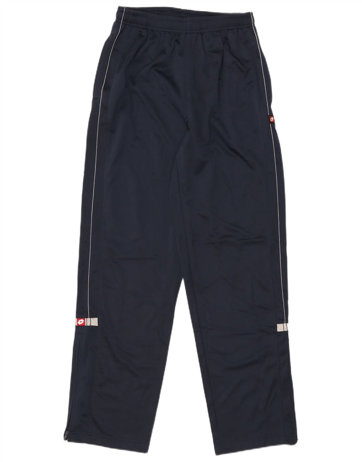 Pantaloni de trening pentru bărbați Lotto UK 38/40 Poliester mediu albastru bleumarin