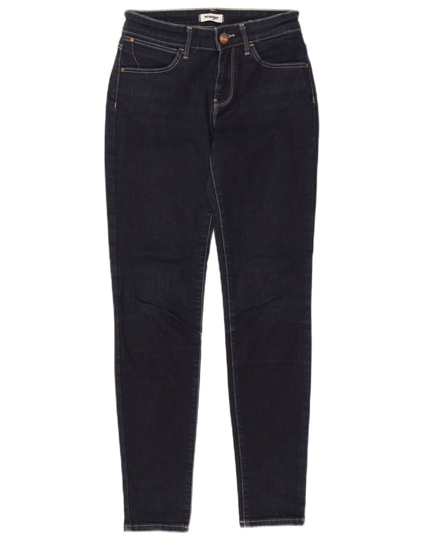 Blugi skinny pentru femei Wrangler W26 L29 bumbac bleumarin